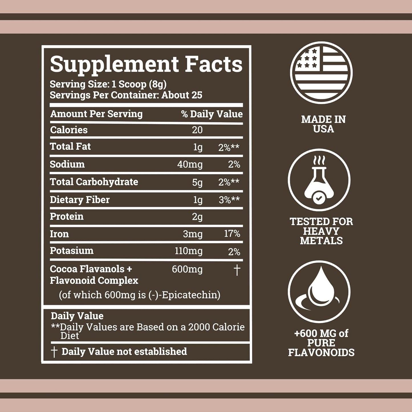 High Flavanol Cocoa Powder