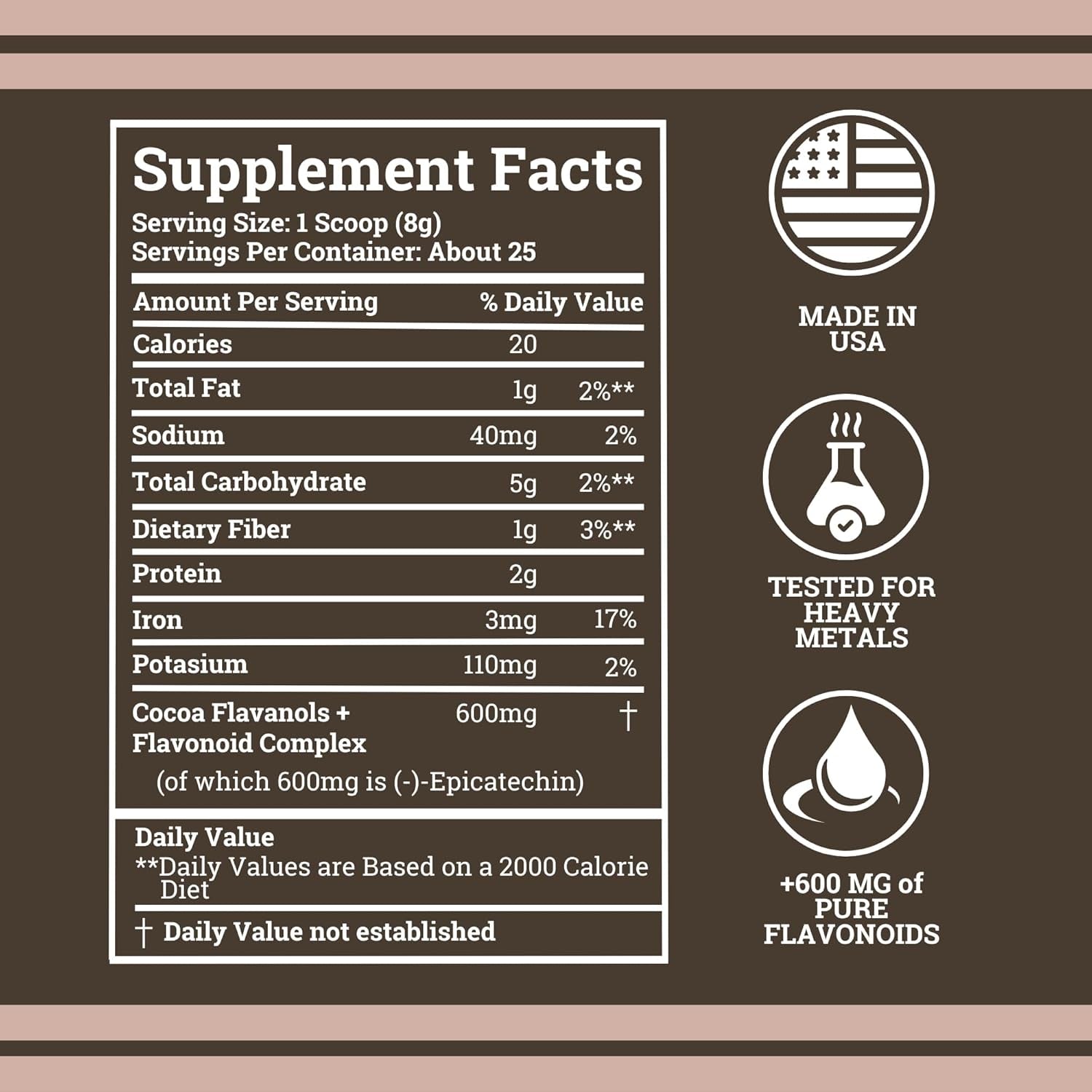 High Flavanol Cocoa Powder