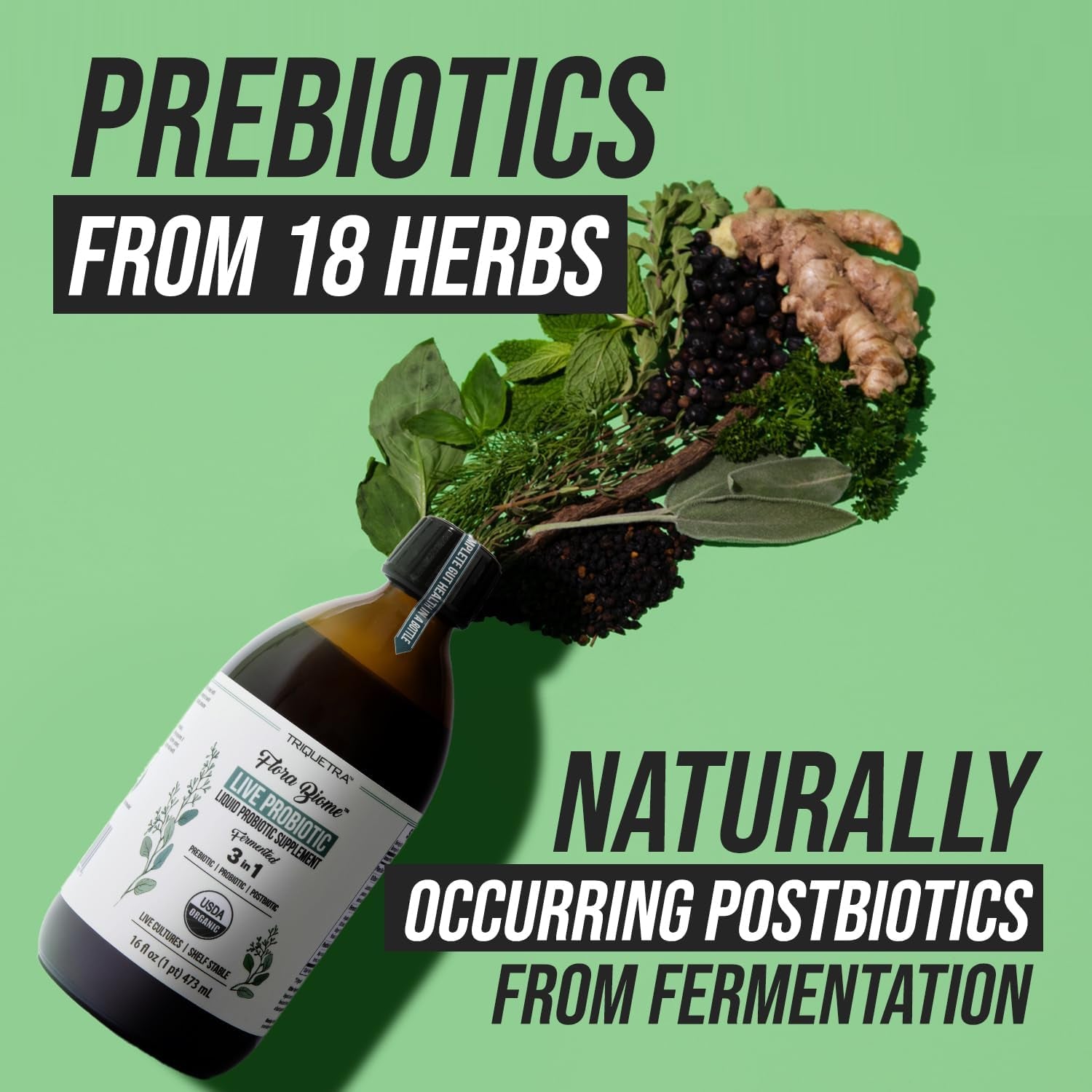 Flora Biome Complete Gut Health Probiotic Blend